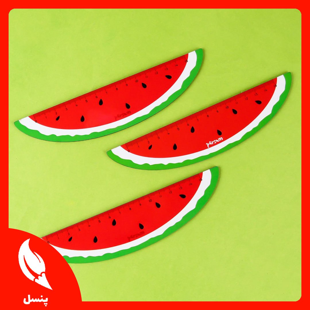 خط‌کش چوبی هندوانه