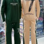 ست مردانه یقه نیم زیپ