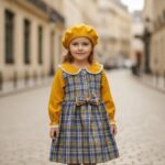 سارافون پشمی چارخونه با کلاه