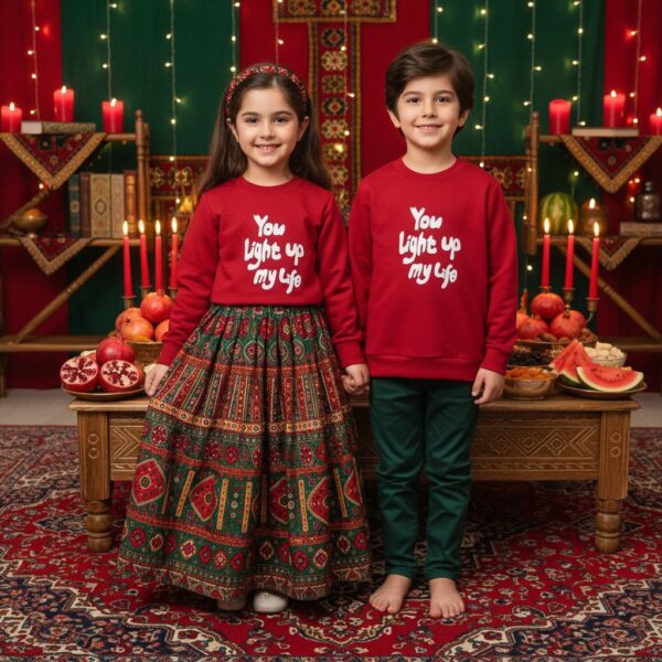 بلوز اسپرت بچگانه یلدایی