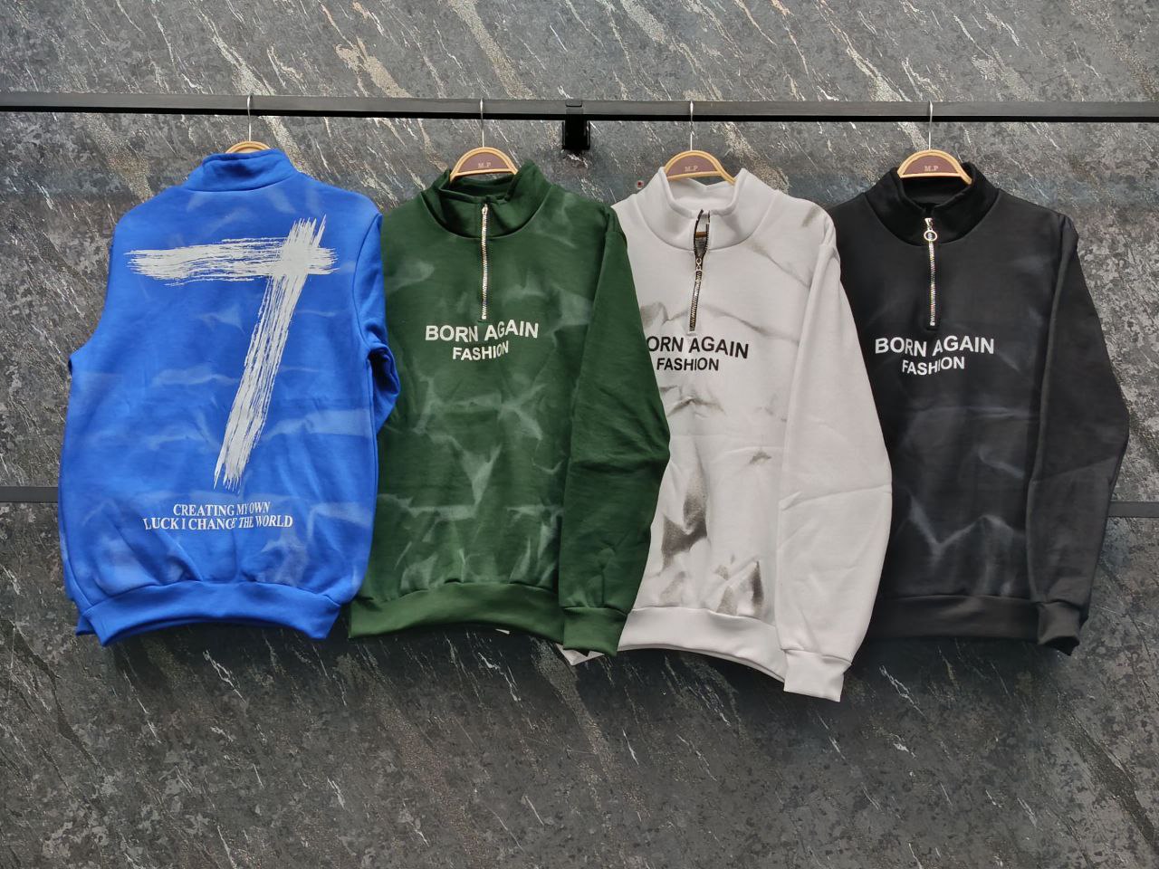 هودی نیم زیپ مردانه