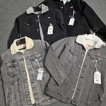 کت جین داخل کرک دار