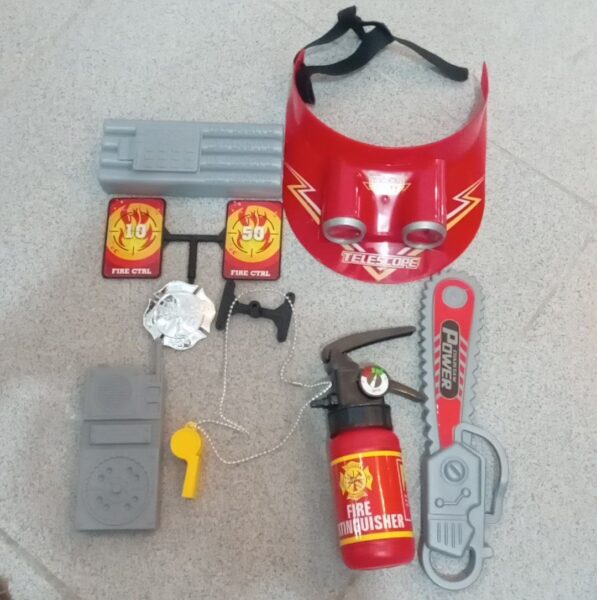 پک اسباب بازی آتش‌نشانی