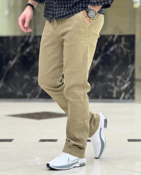 شلوار کتان کبرتی مارک هنسل