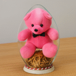 عروسک خرس داخل شیشه