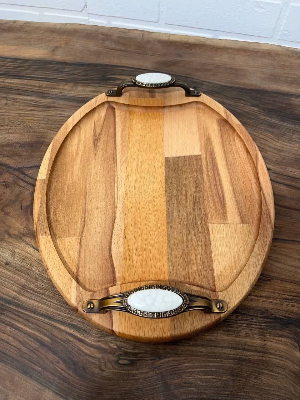 سنی چوبی مدل بیضی