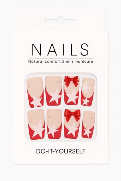 ناخن مصنوعی طرح دار بلند