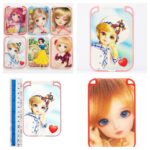 آینه لبه گرد بزرگ چشمک زن