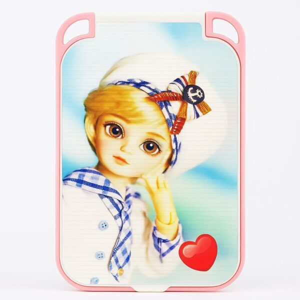 آینه لبه گرد بزرگ چشمک زن