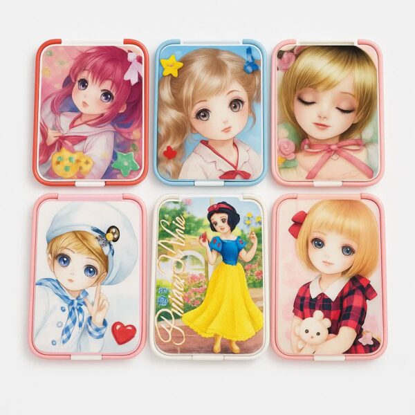 آینه لبه گرد بزرگ چشمک زن