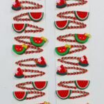 گیره تقه ای هندوانه فیمو یلدایی