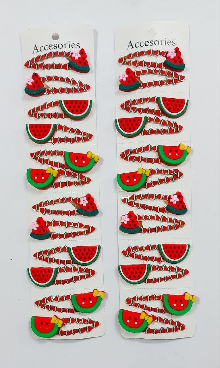 گیره تقه ای هندوانه فیمو یلدایی