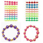 دستبند کارتی مهره براق