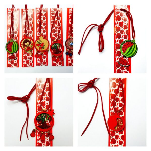 گردنبند نخی یلدایی