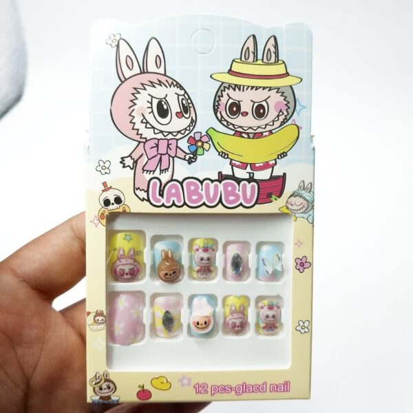 ناخن مصنوعی کودک لبوبو برجسته