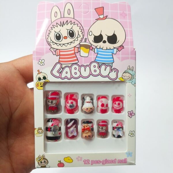 ناخن مصنوعی کودک لبوبو برجسته