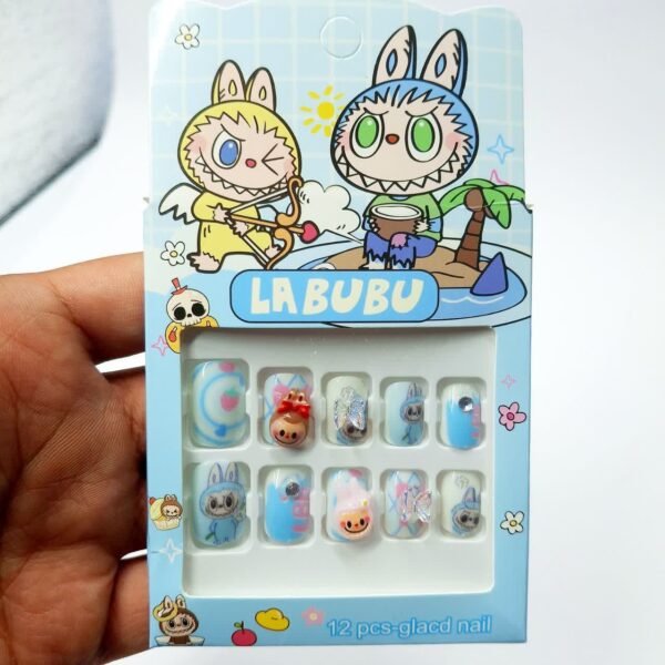 ناخن مصنوعی کودک لبوبو برجسته