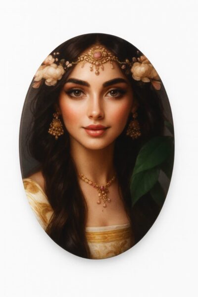 آینه و شانه بزرگ عکسی