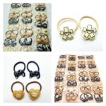 کش جفتی کرم قهوه ای سنبل