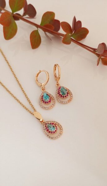 نیم ست فیروزه اصل نیشابور