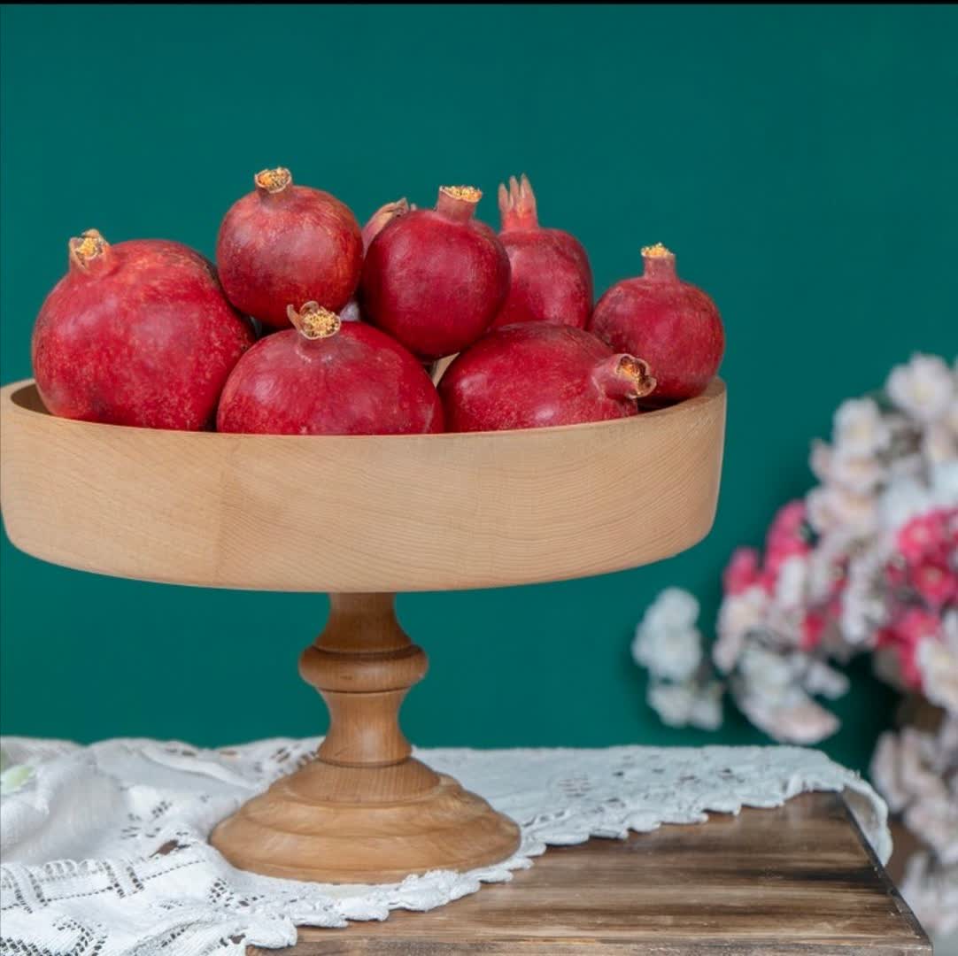 میوه خوری چوبی یلدایی