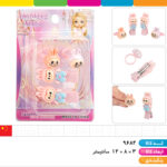 ست انگشتر و گیره مو فانتزی ۴ عددی