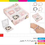 دستبند فانتزی با آویز پروانه جعبه کادویی