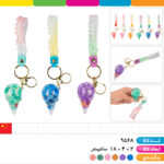 جاکلیدی آکواریومی بند سیلیکونی بستنی قیفی