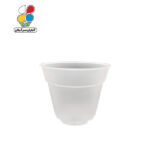 گلدان کشاورزی ژله ای شفاف قطر دهانه ۱۲ سانتیمتری