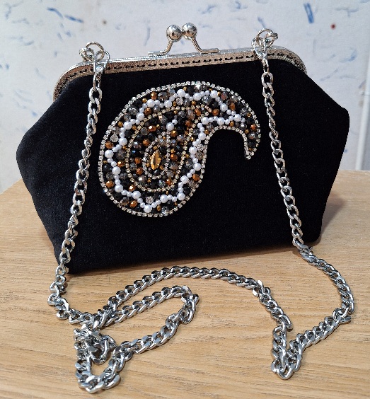 کیف مجلسی دست دوز مدل ترمه کیف مجلسی دست دوز مدل ترمه