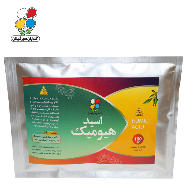 اسید هیومیک پودری ۱۰۰ گرمی