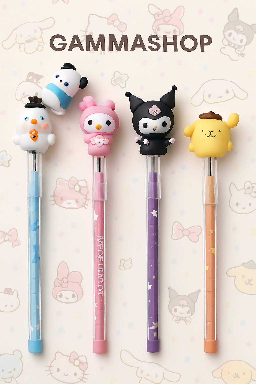 مداد فشنگی کرومی و دوستان