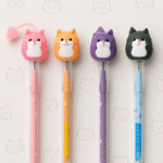 مداد فشنگی گربه آویزدار