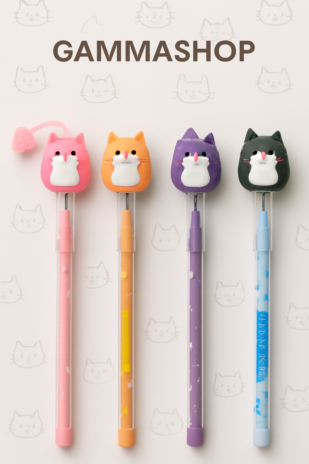 مداد فشنگی گربه آویزدار