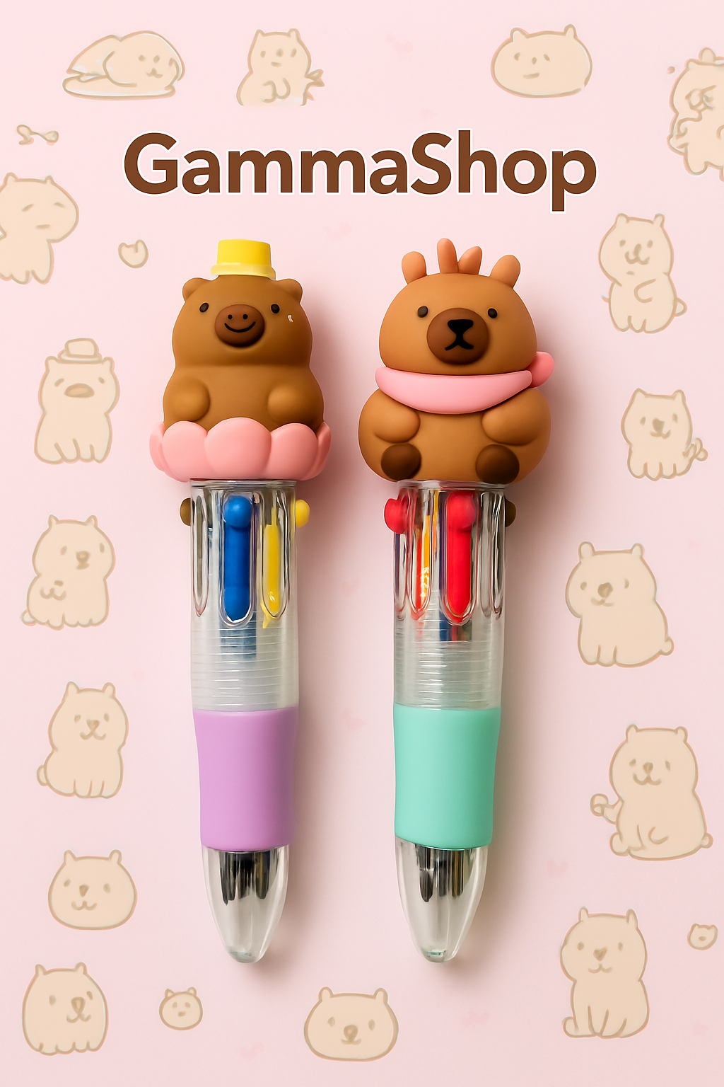 خودکار ۴ رنگ کوتاه کاپی بارا