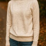 شومیز بافت یقه اسکی