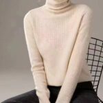 بلوز بافت یقه اسکی