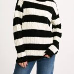 بلوز بافت راه راه