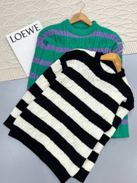 بلوز بافت راه راه