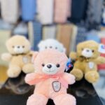 عروسک خرس مارک به سینه