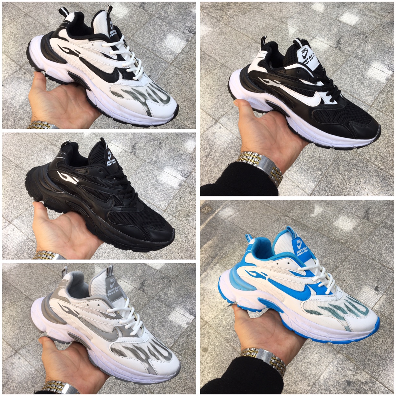 کتونی مردانه های کپی نایک آتشی