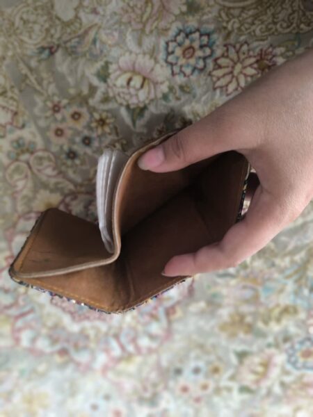 کیف پول و جا کارتی ترمه
