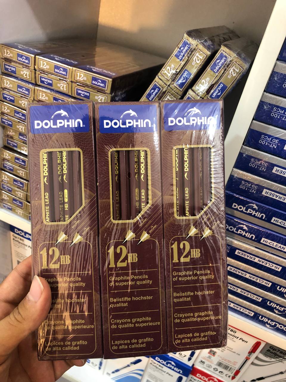 مداد دلفین قهوه ای