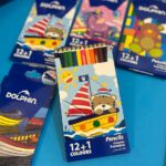 مداد رنگ دلفین ۱۳ تایی