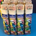 مداد رنگ دلفین سه گوش