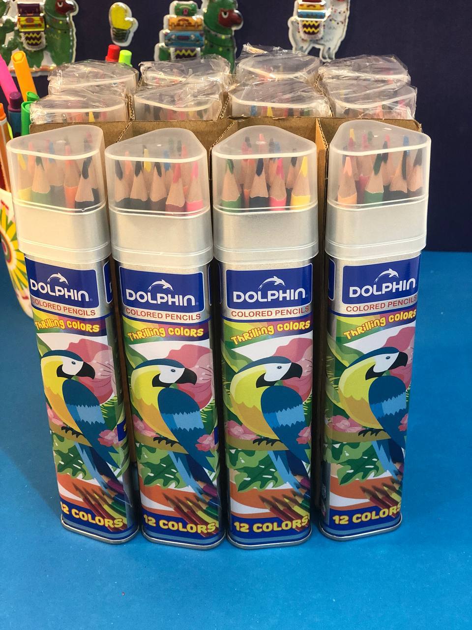 مداد رنگ دلفین