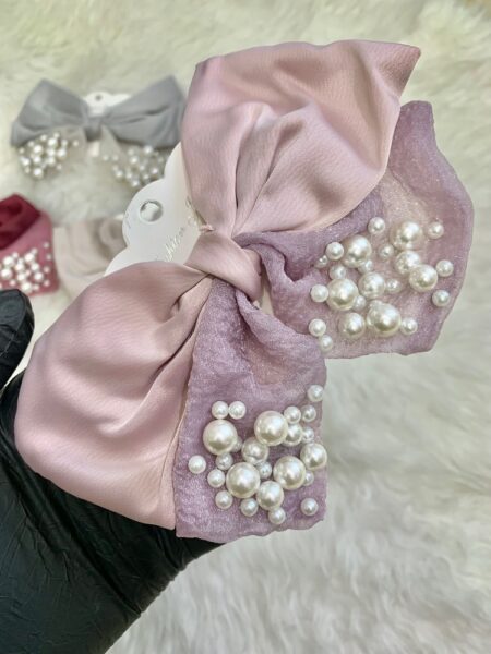 گیره پاپیون ساتن