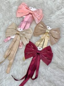 گیره پاپیون ساتن وارداتی