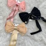 گیره ساتن طرح پاپیون