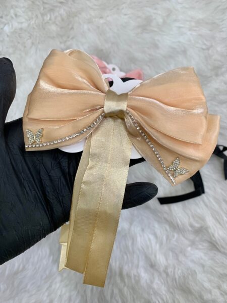 گیره ساتن طرح پاپیون